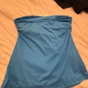 Blue Women's Crop Top